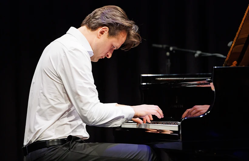 Christian Wachter au piano en récital